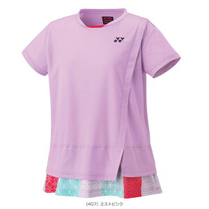 【テニス・バドミントンウェア(レディース) ヨネックス】 ゲームシャツ/レディース(20809)