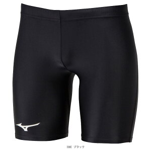 【陸上アンダーウェア ミズノ】 2WAYレーシングタイツ ハーフ ユニセックス U2MBA051