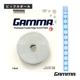 ピックルボールアクセサリ・小物 ガンマ ホリデー ピックルボールパドルエッジガードテープ HOLIDAY PICKLEBALL PADDLE EDGE GUARD TAPE 1E8058953