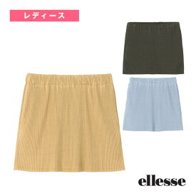 テニスウェア（レディース） エレッセ プレイプリーツスカート play pleats Skirt レディース EW224133