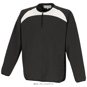 野球ウェア(メンズ/ユニ) エスエスケイ 長袖ハーフZIP クロストレーニング BWC2502