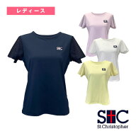 テニスウェア（レディース） セントクリストファー See-through sleevesシャツ レディース STC-BFW2071