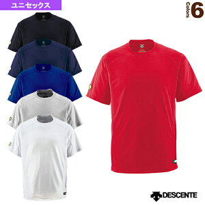 野球ウェア(メンズ/ユニ) デサント ベースボールシャツ Tネック レギュラーシルエット DB200
