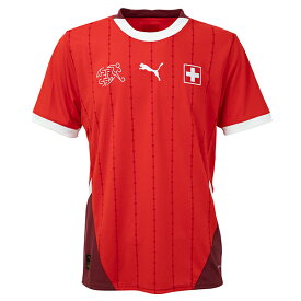 プーマ 2024 SFV スイス代表 ホームレプリカユニフォーム 大人用 サッカー レプリカシャツ puma 773956-01
