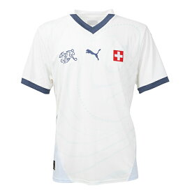 プーマ 2024 SFV スイス代表 アウェイレプリカユニフォーム 大人用 サッカー レプリカシャツ puma 773969-02