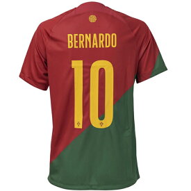 【スピード出荷】ナイキ 2022 ポルトガル代表 ホーム レプリカユニフォーム #10 ベルナルド・シウバ メンズ・レディース サッカー レプリカシャツ NIKE DN0692-628