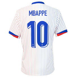 【スピード出荷】ナイキ 2024 FFF フランス代表 #10 エムバペ アウェイレプリカユニフォーム 大人用 サッカーシャツ 半袖 NIKE FJ4273-100
