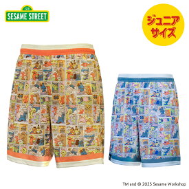 [ビーファイブ] バスケ バスパン ショートパンツ セサミストリート コミック ジュニアSSBF-COSRTJR25S-CMC