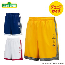 [ビーファイブ] バスケ バスパン ショートパンツ セサミストリート バックワード ジュニアSSBF-COSRTJR25S-BW