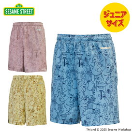[ビーファイブ] バスケ バスパン ショートパンツ セサミストリート フェスティブ ジュニアSSBF-COSRTJR25S-FSTV