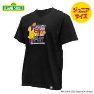【ポイント3倍】[ビーファイブ] バスケ コットン Tシャツ 半袖 セサミストリート オールスター ジュニア …