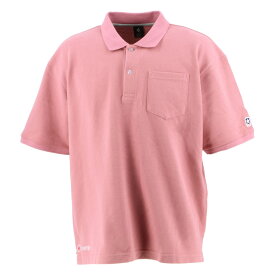コンバース ポロシャツ 半袖 メンズ ピンク CA221481-6100
