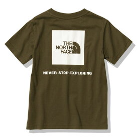 ザ ノースフェイス キッズ Tシャツ 半袖 ショートスリーブバックスクエアロゴティー NTJ32333-NT