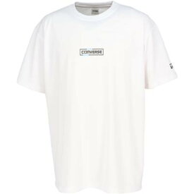 コンバース Tシャツ 半袖 メンズ 吸汗 速乾 UVカット プリント スポーツ トップス 丸首 クルーネック CB241359-1119