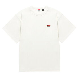 NANGA ナンガ エコハイブリッド ボックスロゴ エンブロイダリー ティー メンズ Tシャツ 半袖 ホワイト N000241-WHT