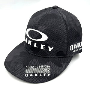 I[N[ StLbv Y Xq Oakley Fixed Cap FA 24.0 BLACK CAMO FOS901825-062