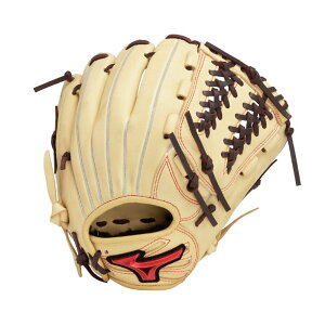 ミズノ 少年野球グローブ オールラウンド用 SSサイズ 右投げ ウィルドライブ レッド IBE 少年軟式グローブ ブロンド×ブラウン ジュニア 小学生 1AJGY32400-8057