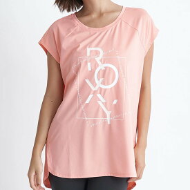 ロキシー 半袖Tシャツ レディース フィットネス スポーツ Roxy STAY CREATIVE RST242512-PEA