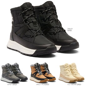 2025年秋冬 新作 ソレル スノーブーツ レディース ウィットニー3 ミッドウォータープルーフ NL5282