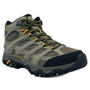 【国内正規品】メレル モアブ3 シンセティック ミッド ゴアテックス ワイド ワイズ メンズ トレッキングシューズ ミドルカット ウォルナット M500639W