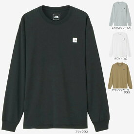ノースフェイス ロンT メンズ ロングスリーブスモールボックスロゴティー 長袖Tシャツ ブラック/ホワイト/グレー S-XXL NT32441 THE NORTH FACE 国内正規品
