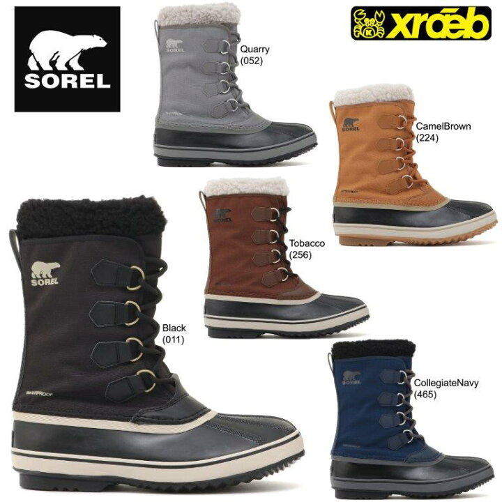 楽天市場 正規品 即納 Sorel ソレル スノーブーツ メンズ 1964 パックナイロン ウインターブーツ 防寒ブーツ Nm3487 クレブスポーツ通販事業課