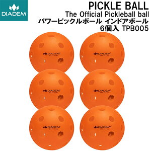 ySi|Cg5{+5%OFFN[|z_CAf DIADEM THE OFFICIAL PICKLEBALL BALL p[sbN{[ ChA {[ 6 TPB006