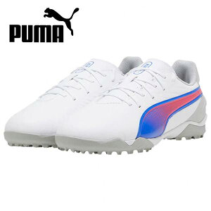 【スグに使える全品10%OFFクーポン】プーマ PUMA サッカー トレーニングシューズ キッズ ジュニア キング マッチ TT+ミッド 108052-02 屋外用