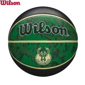 【全品ポイント3倍+5%OFFクーポン】ウィルソン Wilson NBA バスケットボール ミルウォーキー バックス 7号 ラバー WTB1500XBMIL