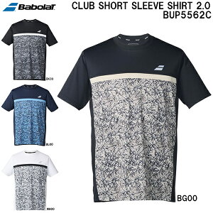 yXOɎgSi10OFFN[|zo{ Babolat Y ejX EGA Nu V[gX[u Vc CLUB SHORT SLEEVE SHIRT 2.0 BUP5562C