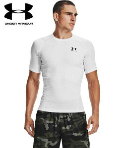 【全品ポイント2倍+最大2000円OFFクーポン】アンダーアーマー UNDER ARMOUR ヒートギアアーマー コンプレッション ショートスリーブ シャツ メンズ 1361518-100