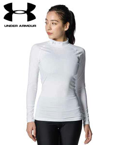【全品ポイント2倍+最大2000円OFFクーポン】アンダーアーマー UNDER ARMOUR 機能性インナー ヒートギア コンプレッション モック シャツ 1358605-100