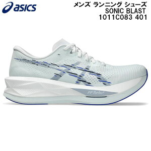 �y�S�i�|�C���g3�{+5%OFF�N�[�|���z2026SS �A�V�b�N�X asics �����Y �����j���O �V���[�Y �\�j�b�N�u���X�g SONIC BLAST 1011C083 401