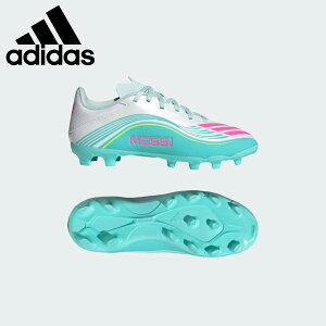 �y�S�i�|�C���g2�{&�ő�8%OFF�N�[�|���z�A�f�B�_�X adidas �T�b�J�[ �X�p�C�N �W���j�A F50 MESSI LEAGUE HG/AG JQ0941 �l�H�Ł^�y�O���E���h