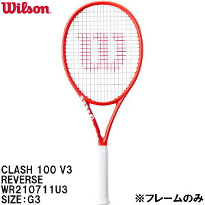 �y�S�i�|�C���g2�{+�ő�999�~OFF�N�[�|���z�E�C���\�� Wilson �y�t���[���̂݁z �d�� �e�j�X ���P�b�g �N���b�V�� CLASH 100 V3 REVERSE FRM 3 WR210711U3