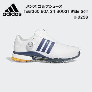 �y�S�i�|�C���g2�{&�ő�8%OFF�N�[�|���z�A�f�B�_�X adidas �����Y �S���t�V���[�Y �c�A�[360 24 �{�A �G�N�X�g�����C�h Tour360 BOA 24 BOOST Wide Golf IF0258