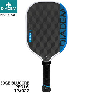 �y�S�i�|�C���g2�{&�ő�8%OFF�N�[�|���z�_�C�A�f�� DIADEM �s�b�N���{�[�� Pickleball �p�h�� �G�b�W �u���[�R�A �v��16 EDGE BLUCORE PRO16 TPA022