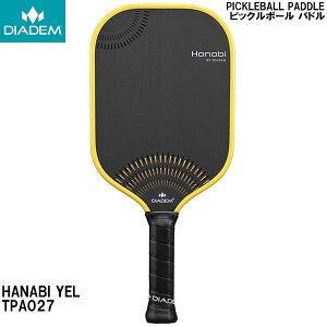 �y�S�i�|�C���g2�{&�ő�8%OFF�N�[�|���z�_�C�A�f�� DIADEM �s�b�N���{�[�� Pickleball �p�h�� HANABI YEL TPA027