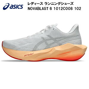 �y�S�i�|�C���g2�{&�ő�8%OFF�N�[�|���z2026AW �A�V�b�N�X asics �����j���O�V���[�Y ���f�B�[�X NOVABLAST 6 1012C008 102