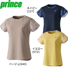 【全品ポイント2倍+最大1500円OFFクーポン】プリンス prince レディース テニスウェア ゲームシャツ WF3086