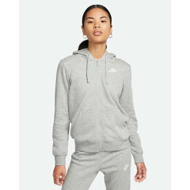 【全品ポイント3倍+対象商品10％OFF】ナイキ NIKE レディース スポーツウエアー ウィメンズ NSW クラブ フリース フルジップ LS フーディ ST DQ5472 063