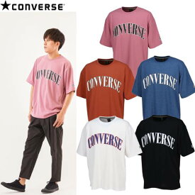 【全品ポイント3倍&3点以上で5%OFFクーポン】コンバース CONVERSE メンズ レディース スポーツウェア クルーネック 半袖Tシャツ CA231383