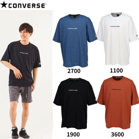 【全品ポイント3倍&3点以上で5%OFFクーポン】コンバース CONVERSE メンズ レディース スポーツウェア クルーネック 半袖Tシャツ CA231384