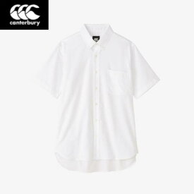 【全品ポイント3倍&最大999円OFFクーポン】カンタベリー CANTERBURY ラグビーウェア ユニセックス R+ S/S STRETCH BD SHIRT RP34077 10