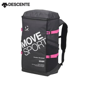 【全品ポイント2倍+最大5％OFFクーポン】デサント DESCENTE ムーブスポーツ MOVESPORT スクエアバッグ 40L ST5SBP40U-BKPK