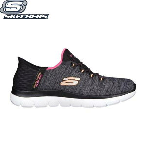 �y�S�i�|�C���g2�{+�ő�5��OFF�N�[�|���z�X�P�b�`���[�Y SKECHERS �X���b�v�C���Y �E�H�[�L���O�V���[�Y ���f�B�[�X SUMMITS DAZZLING HAZE 149937W BKMT