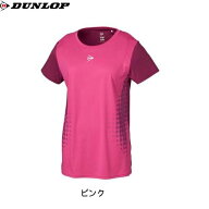 【全品ポイント2倍&5%OFFクーポン】ダンロップ DUNLOP レディース テニスウェア ゲームシャツ DAP1363W