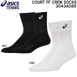 yXOɎgSi10OFFN[|zAVbNX ASICS ejX \bNX R[g GtGt N[\bNX COURT FF CREW SOCKS 3043A089