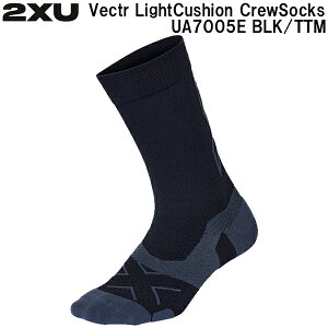 �y�S�i�|�C���g3�{+�ő�999�~OFF�N�[�|���z�c�[�^�C���Y���[ 2XU �����j���O �\�b�N�X ���F�N�^�[ ���C�g�N�b�V���� �N���[�\�b�N�X Vectr Light Cushion Crew Socks UA7005E BLK/TTM