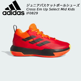 【全品ポイント3倍+最大2000円OFFクーポン】アディダス adidas キッズ ジュニア バスケットボール シューズ Cross Em Up Select Mid Trainers Kids IF0829
